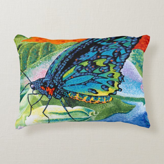 Coussins Décoratifs Papillon II (Devant)