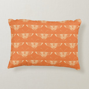Coussins Décoratifs Papillon stylisé de Deco - orange de corail