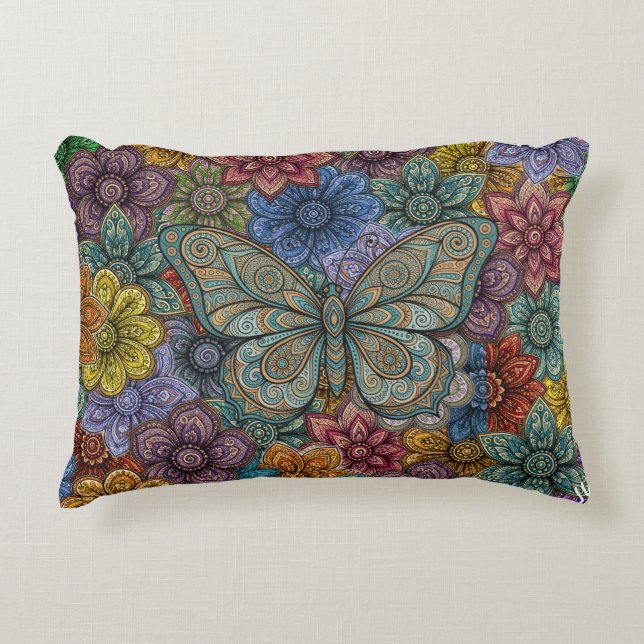 Coussins Décoratifs "Papillon - Succès" (Devant)