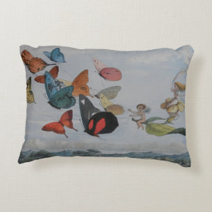 Coussins Décoratifs Papillons et Reine Fée Papillons Fées