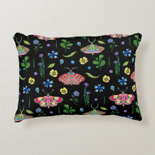 Coussins Décoratifs Papillons multicolores : Motif transparent