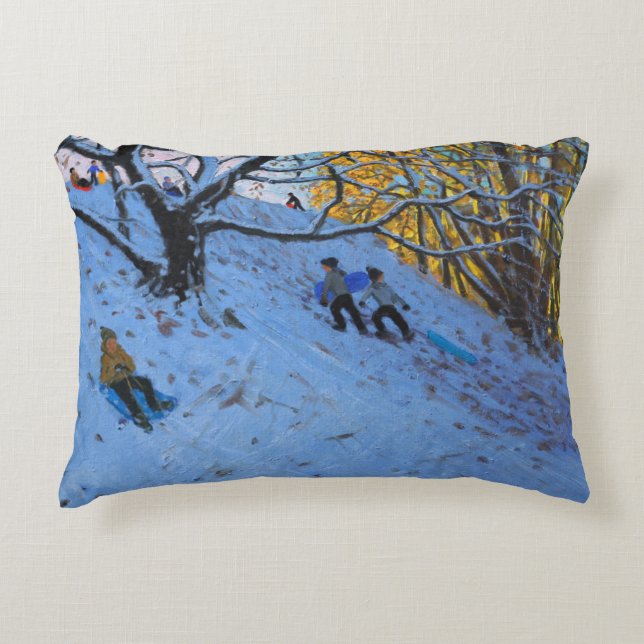 Coussins Décoratifs Parcours de golf de Sledging Allestree (Devant)