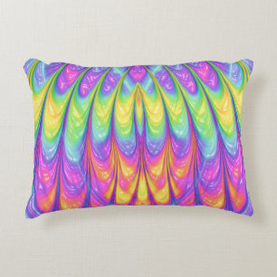 Coussins Décoratifs ~ PASTEL SAUVAGE ~ Design fractal ~