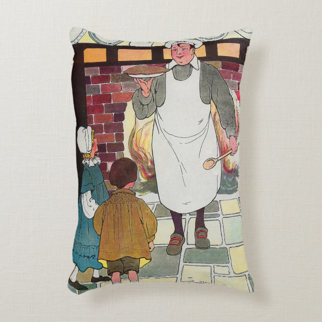 Coussins Décoratifs Pat-a-cake, pat-a-cake, l'homme de Baker (Devant(Vertical))