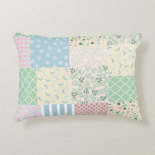 Coussins Décoratifs Patchwork