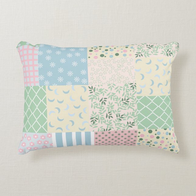 Coussins Décoratifs Patchwork (Devant)
