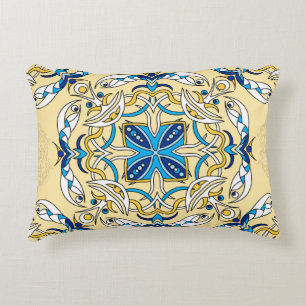 Coussins Décoratifs Patchwork Arabe Floral Texture Vintage