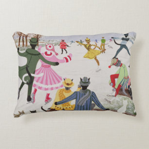 Coussins Décoratifs Patinage sur la glace mince