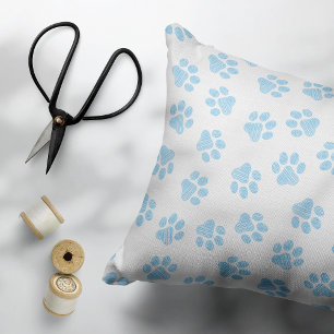 Coussins Décoratifs Patrouilles de Doodle, Paws de Chien, Paws Bébés B