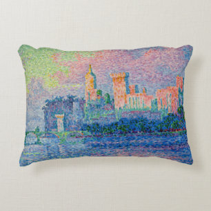 Coussins Décoratifs Paul Signac - Le Palais des Papes, Avignon