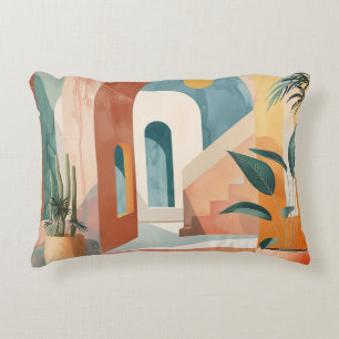 Coussins Décoratifs Paysage Abstrait de Boho (10)