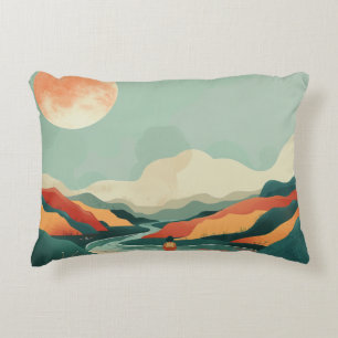 Coussins Décoratifs Paysage Abstrait de Boho (14)