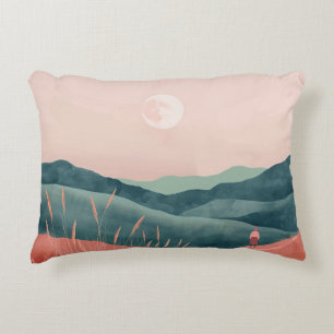 Coussins Décoratifs Paysage Abstrait de Boho (7)