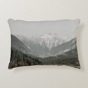 COUSSINS DÉCORATIFS PAYSAGE D'ARBRES ET DE MONTAGNE