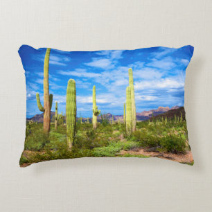Coussins Décoratifs Paysage de cactus du désert, Arizona
