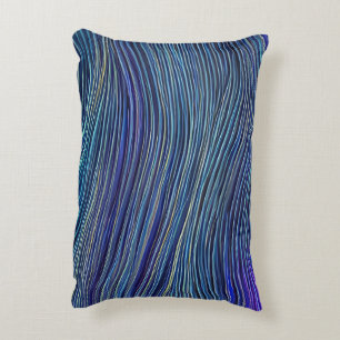 Coussins Décoratifs Paysage marin abstrait Vagues fracturées 05