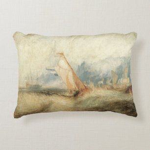 Coussins Décoratifs Paysage marin de navire maritime vintage par Josep