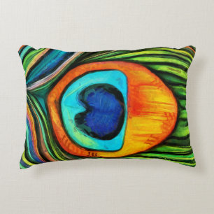 Coussins Décoratifs Peacock Colorful Peacock Firebird Peather Peather