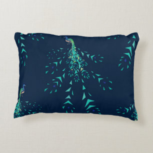 Coussins Décoratifs Peacock geometric