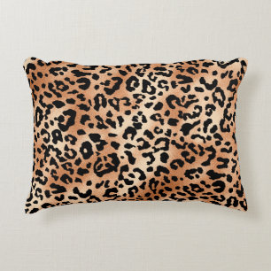 Coussins Décoratifs peau de léopard. Design élégant de blouse avec léo