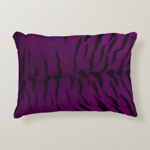 Coussins Décoratifs Peau de tigre violet