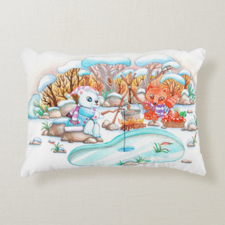 Coussins Décoratifs Pêche à la glace
