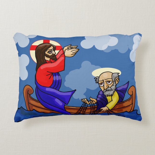 Coussins Décoratifs Pêcheurs d'hommes (Devant)