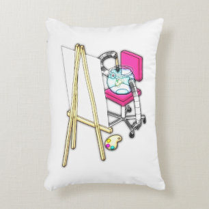 Coussins Décoratifs Peintre de poisson ("couleur de l'eau") -