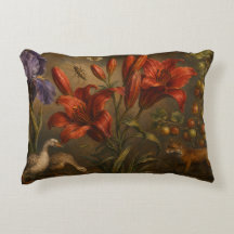 Peinture à l'huile de faune de jardin botanique vi