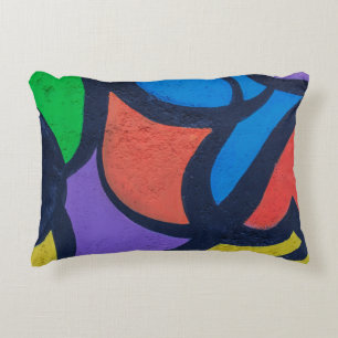 Coussins Décoratifs Peinture abstraite multicolore