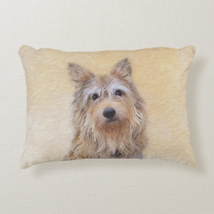 Coussins Décoratifs Peinture Berger Picard - Joli art original chien