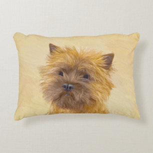 Coussins Décoratifs Peinture de Cairn Terrier - Cute Original Chien Ar