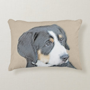 Coussins Décoratifs Peinture de Chien de Montagne bernois - Art origin