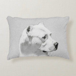 Coussins Décoratifs Peinture Dogo Argentino - L'art original du chien