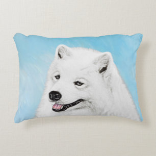 Coussins Décoratifs Peinture Samoyed - Cute Original Chien Art