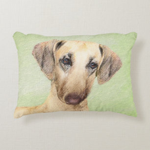 Coussins Décoratifs Peinture Sloughis - Joli art original pour chien