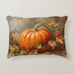 Coussins Décoratifs Peinture vintage orange Citrouille