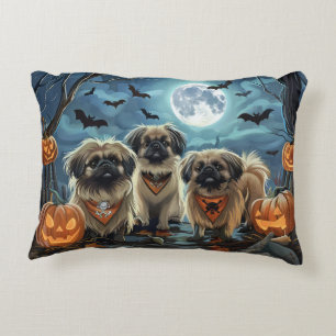 Coussins Décoratifs Pékingese Halloween Éffrayant