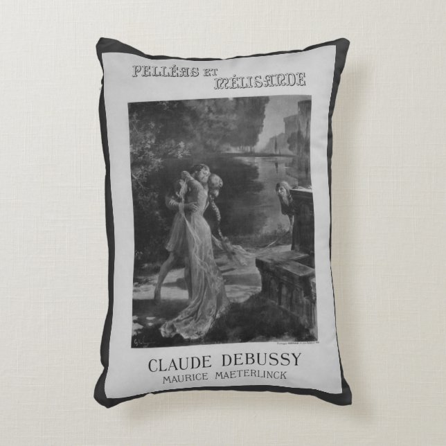 Coussins Décoratifs Pelleas et Melisande Opéra, 1902 (Devant(Vertical))