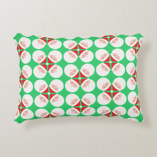Coussins Décoratifs Père Noël Face Motif