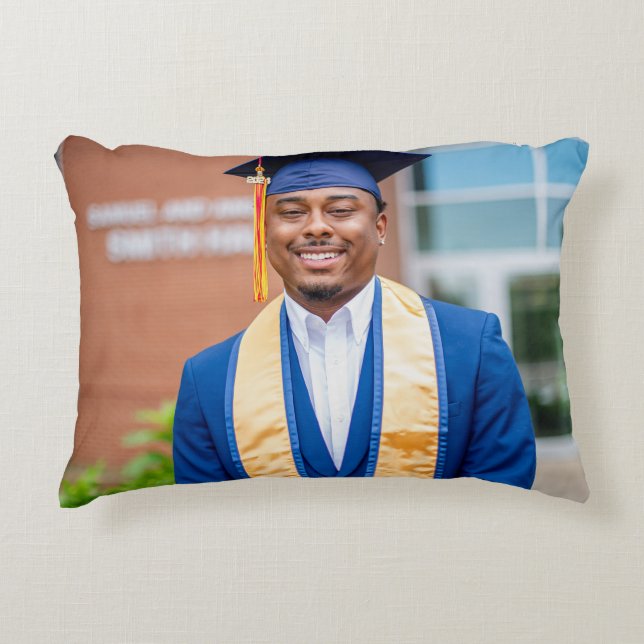 Coussins Décoratifs Personalized Graduation Photo Keepsake Memory Gift (Devant)