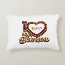 Personalized I Love My Boyfriend Custom Name
