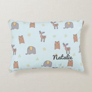 Coussins Décoratifs Personnalisable mignon Animaux scandinaves Motif