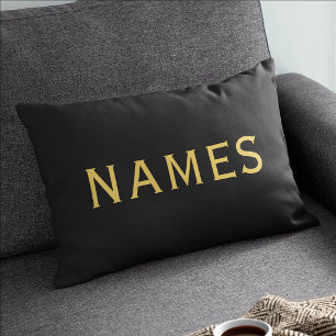 Coussins Décoratifs Personnalisé avec le nom de famille ou le surnom