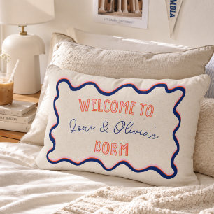 Coussins Décoratifs Personnalisé Tendance rose main dessinée colocatai