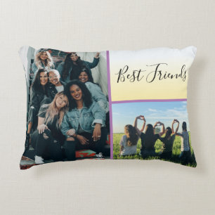 Coussins Décoratifs Personnaliser Moderne Best Friends Chic Citation
