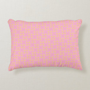 Coussins Décoratifs Pétale Pop - Motif géométrique rose & or sans cout