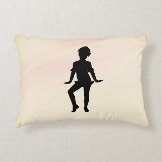 Coussins Décoratifs Petit Danseur Cutest Mellow jaune (Devant)