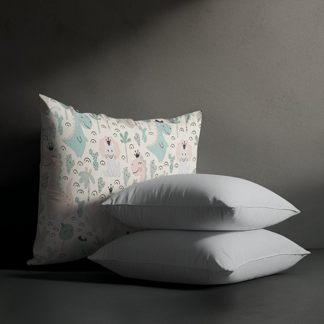 Coussins Décoratifs Petit Plaisir Dino (Little Dino Delight Accent Pillow)