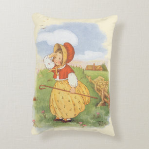 Coussins Décoratifs Petite Bo-Peep de comptine de Mère l'Oye vintage
